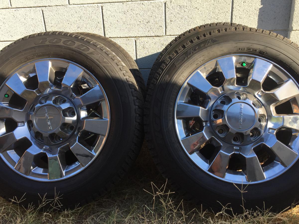 Gmc Denali Hd >> GMC Sierra 2500HD 20” Denali Wheels and Tires - Classified ... Gmc Denali Hd >> GMC Sierra 2500HD 20” Denali Wheels and Tires - Classified ...