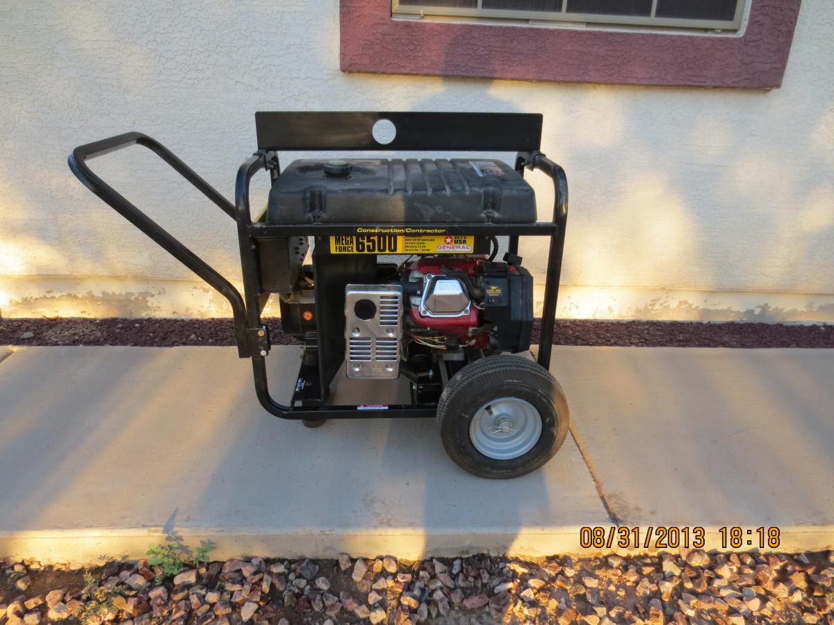 (SOLD) Generac mega force 6500 - Classified Ads - CouesWhitetail.com