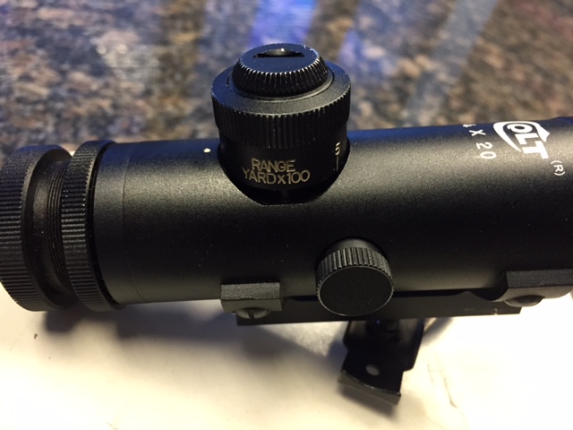 Colt 4x20 Scope.