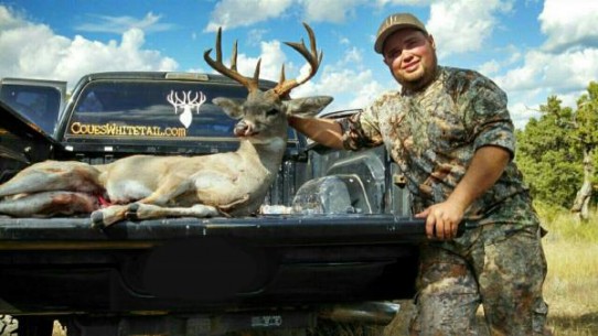 Hunter4life09 got a great buck on his Oct 2014 hunt.