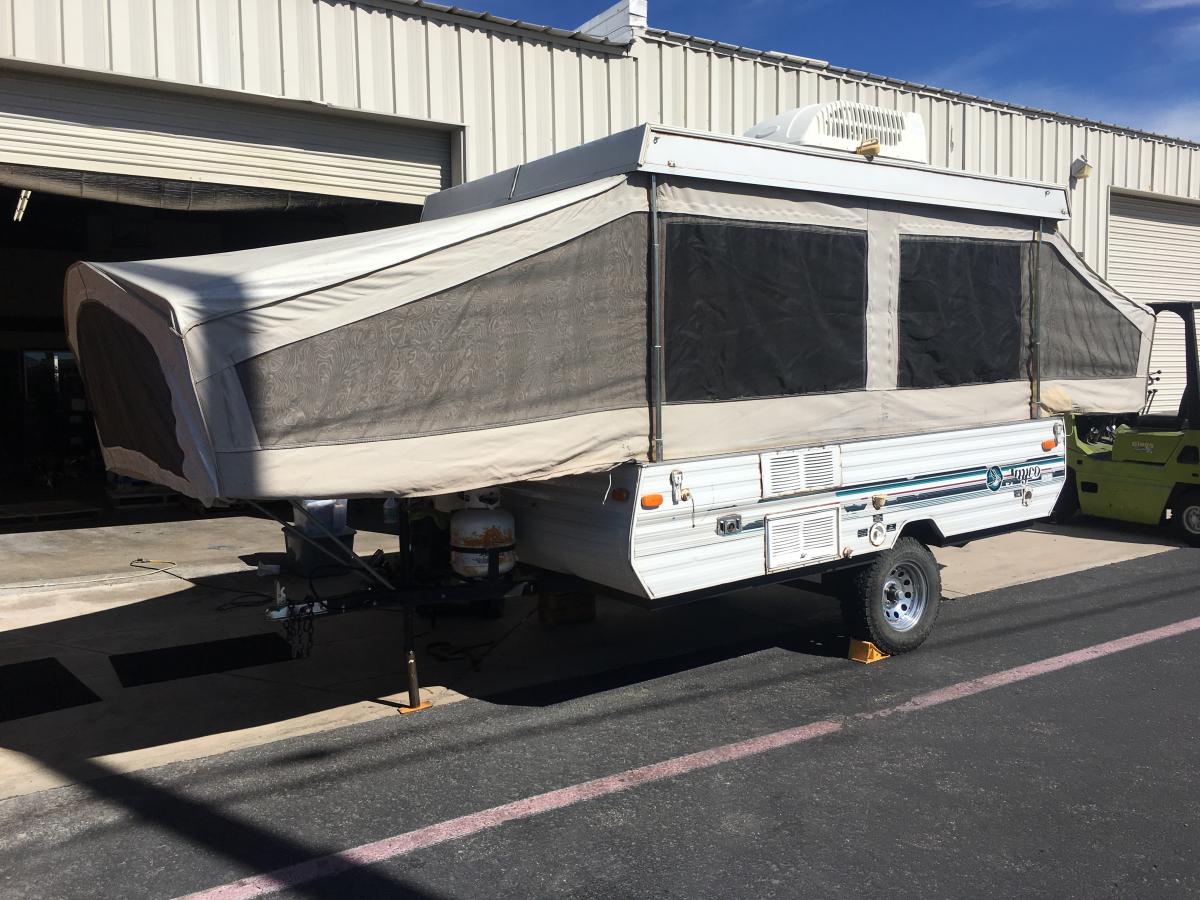 Lifted 1991 Jayco 1006 Pop-Up Tent Trailer - Classified Ads 1991 Jayco Pop Up Camper Canvas