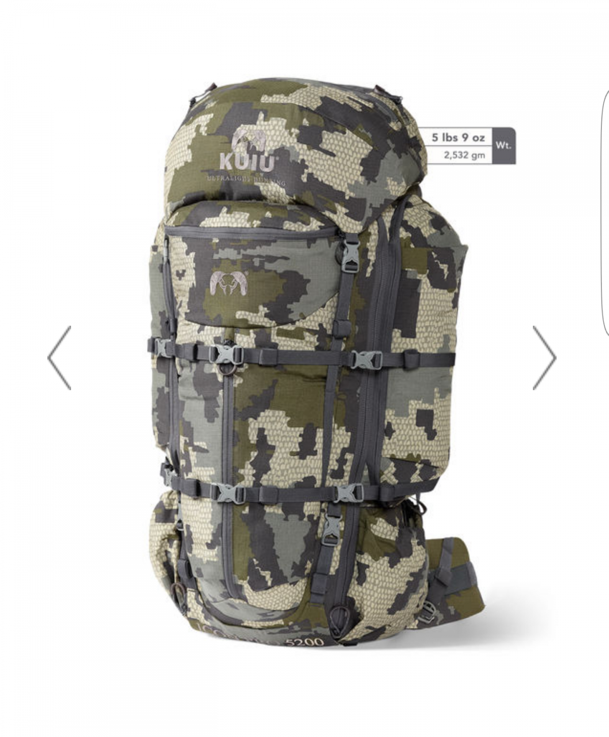 Kuiu icon hotsell pro 5200