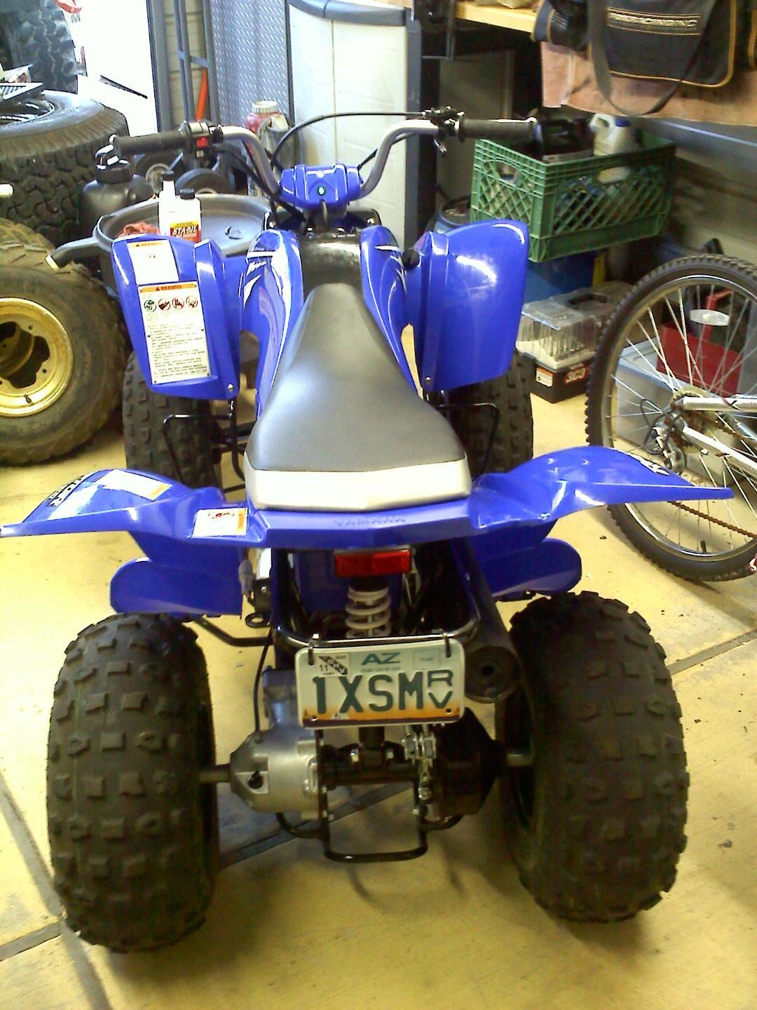 Yamaha Raptor 80 Grizzly 80 And Badger 80 On Deck Youtube