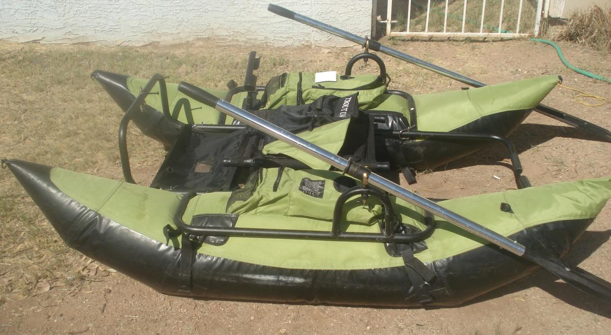 One man Inflatable Pontoon row boat - Classified Ads 