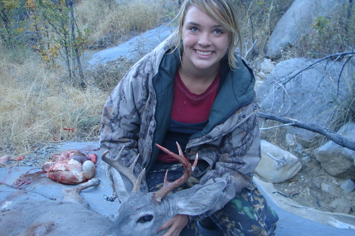 My daughters leftover tag buck 30A about 5 years ago. 