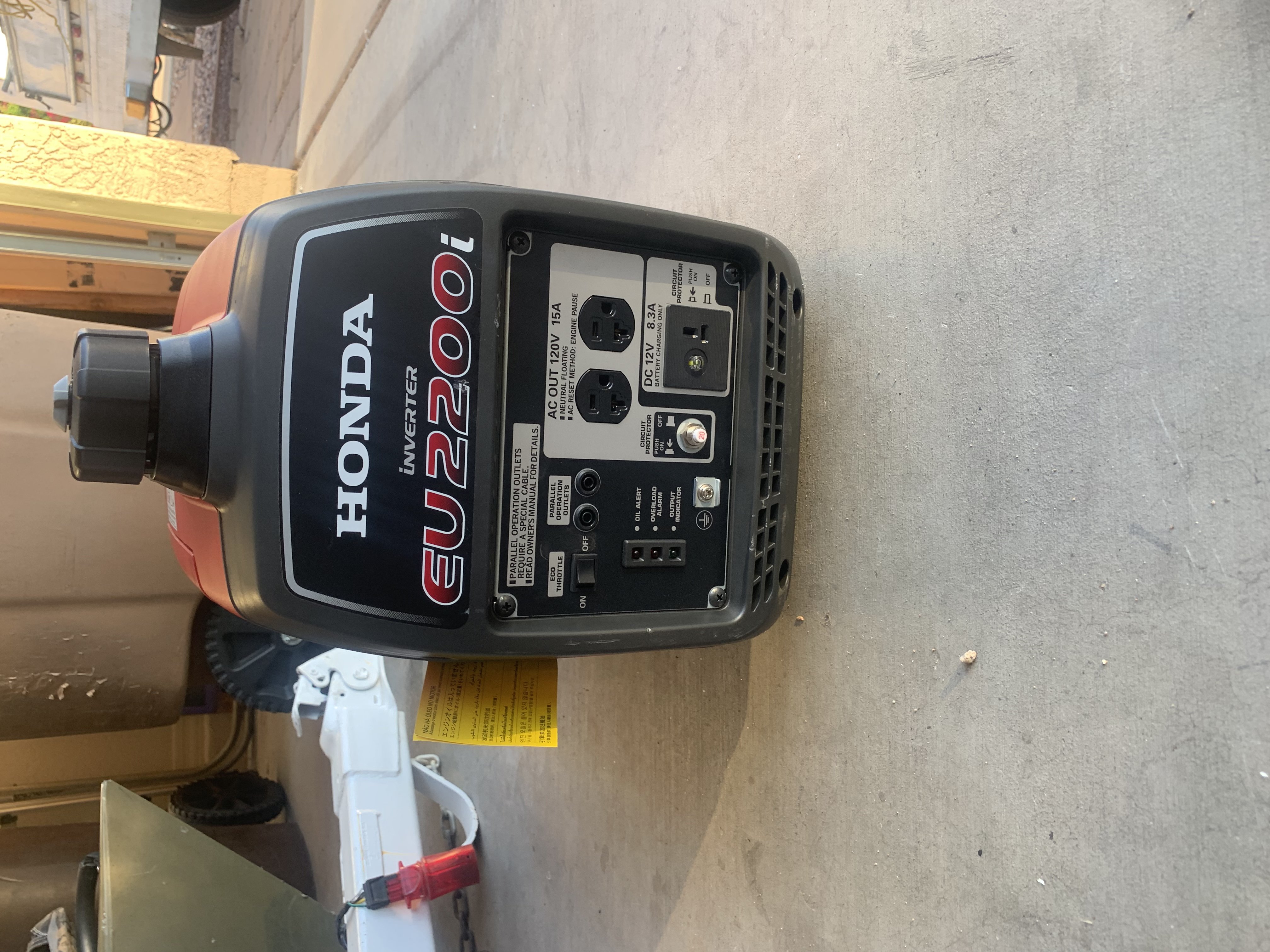 Honda EU2200i generator-Info requested - Classified Ads