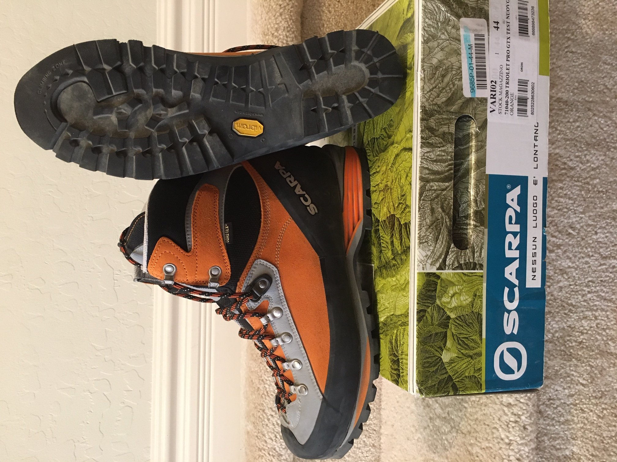 Crispi Thor and Scarpa Boots for Sale Size 44 US 10.5 Classified Ads CouesWhitetail Discussion forum