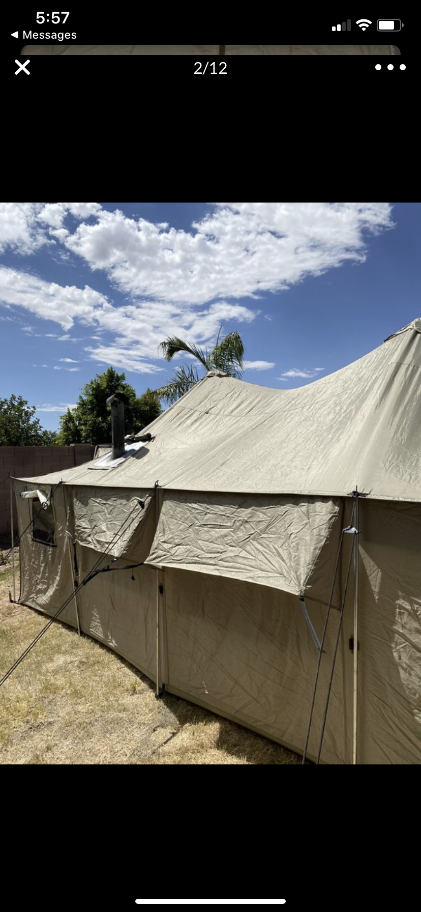 Cabela’s Outfitter Series 12x20 Alaknak Tent Classified Ads