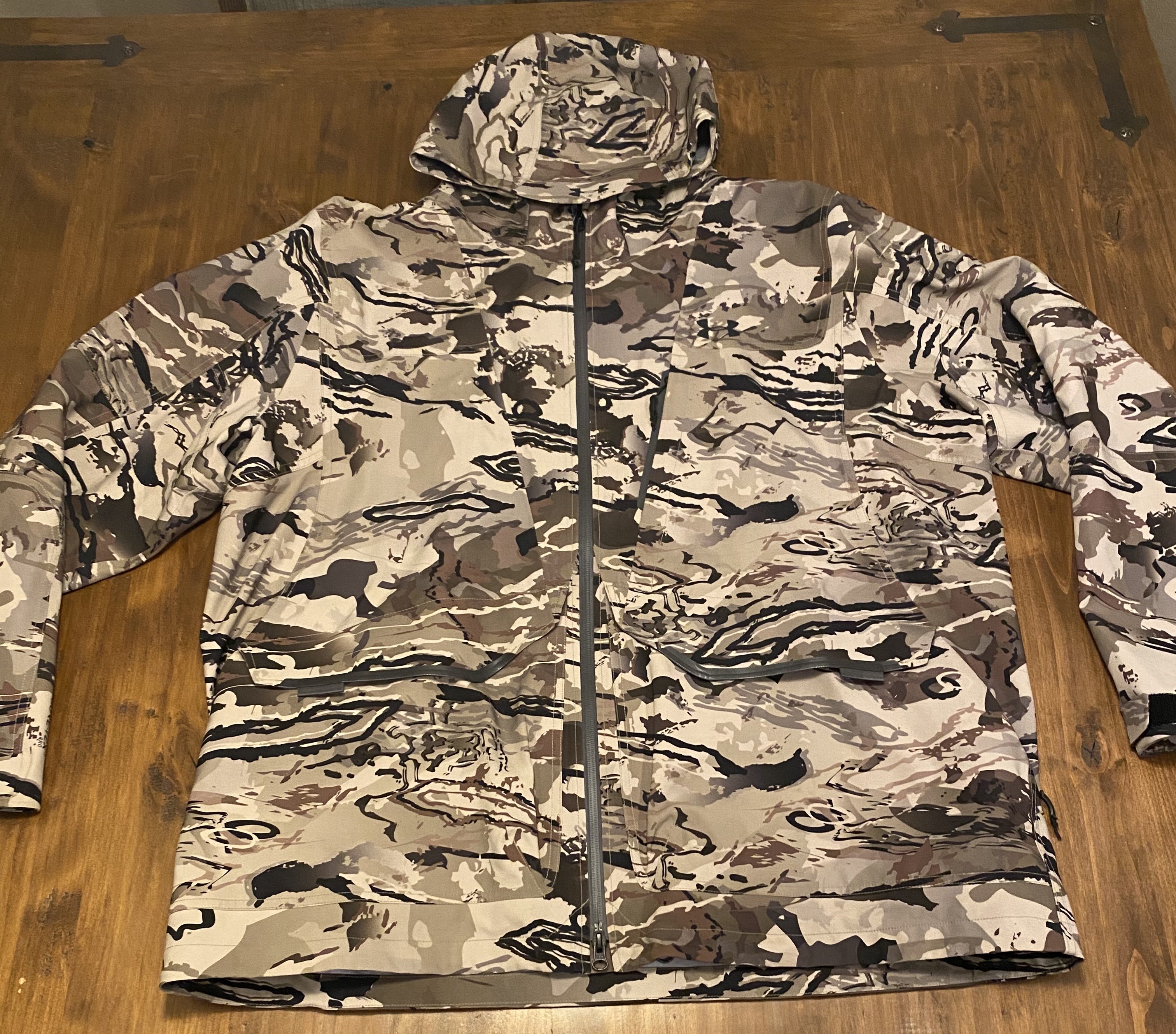under armour camo hunting jacket
