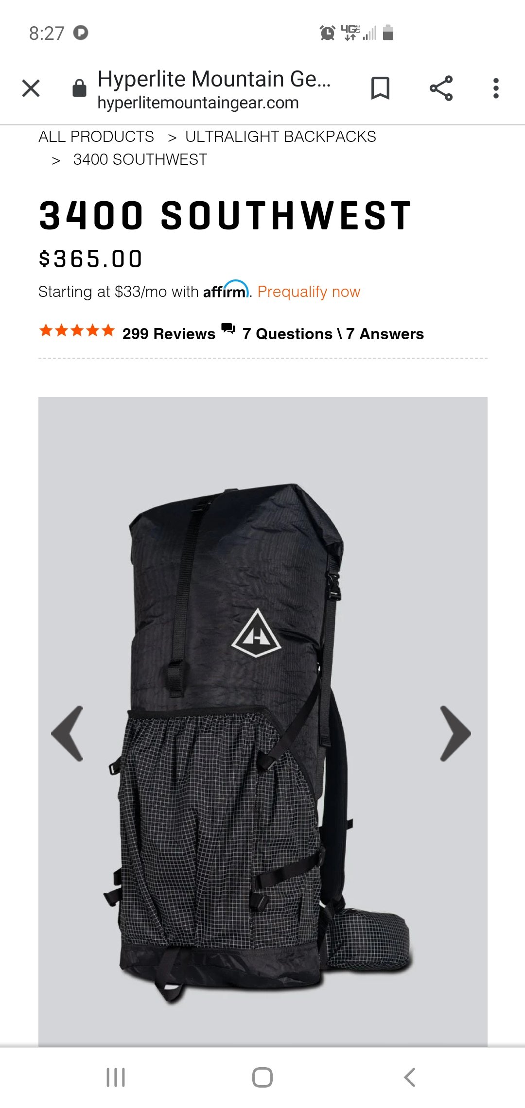 Hyperlite Mountain Gear Southwest 3400 Classified Ads Coueswhitetail Com Discussion Forum Hyperlite Mountain Gear Southwest 3400 Classified Ads Coueswhitetail Com Discussion Forum