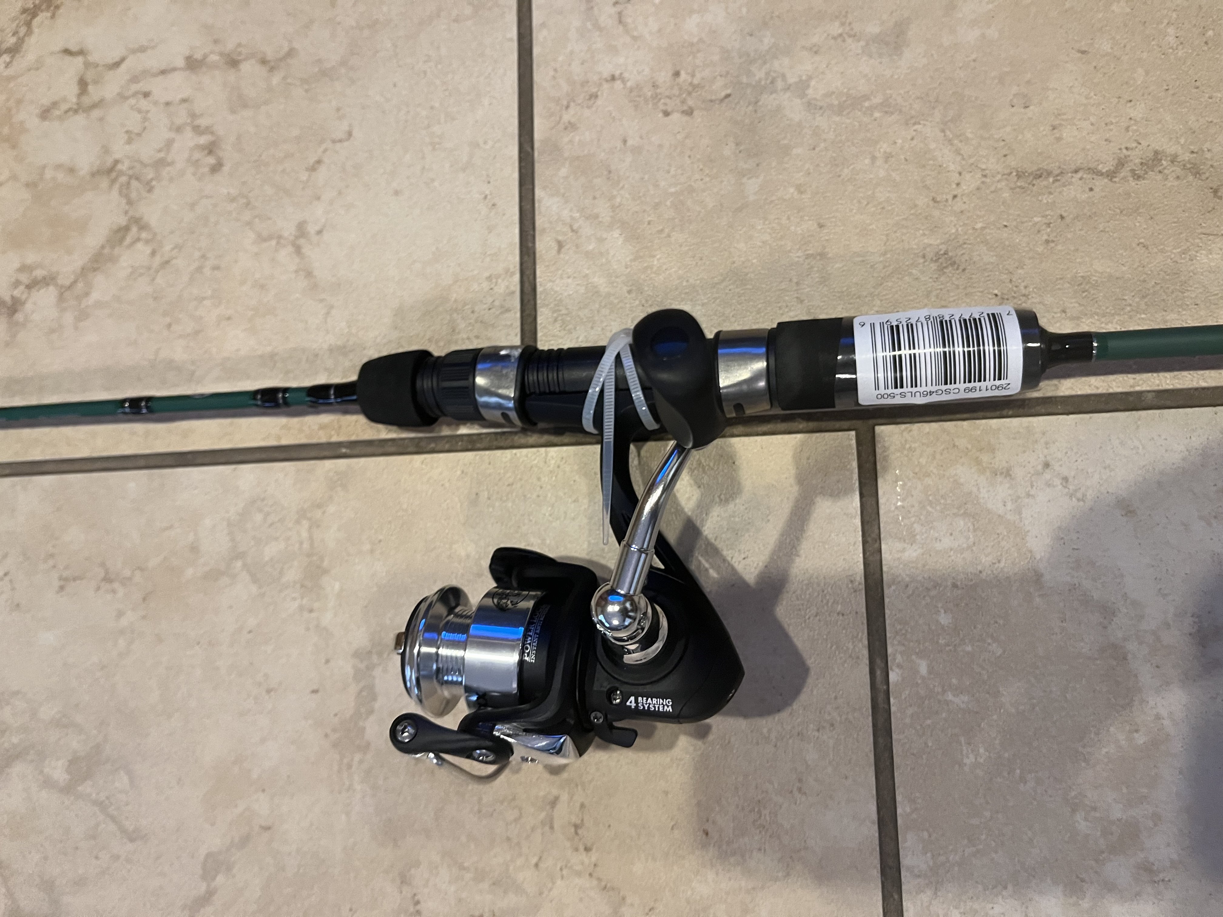Bass Pro Shop Crappie maxx Spinning Rod and Reel Combo