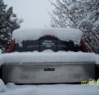 Gamehauler sticker in snow