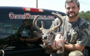 bowhuntaz1 with 2011 velvet buck