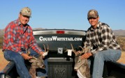 Christian and his father with their bucks