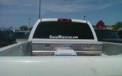 Truck at Cabela’s