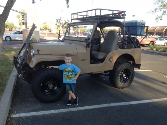 ensman 2012 with grandson coues deer sticker
