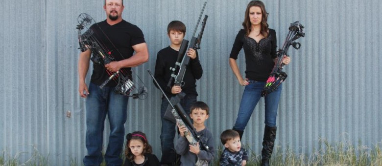 Ward Family Christmas card photo