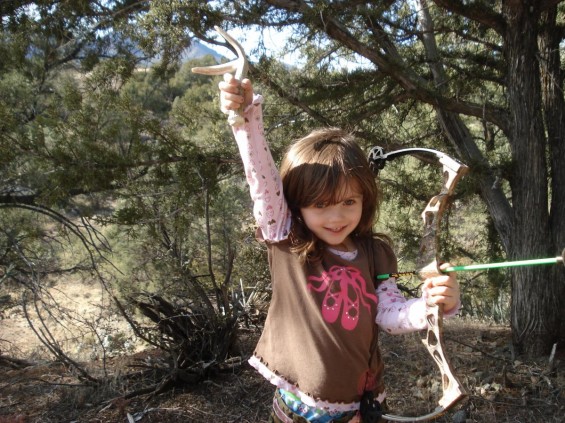 bowhuntaz1 daughter shed dec 2012