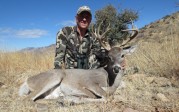 Kevin Kearney takes a double beamed Coues buck in Mexico!