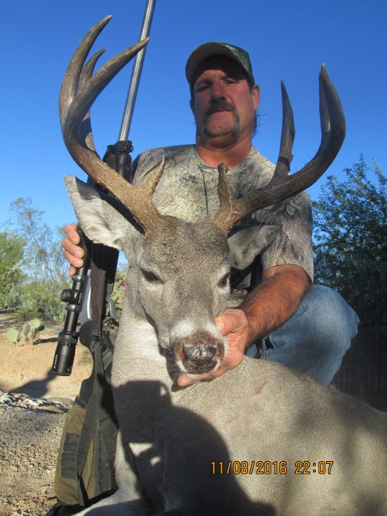 Jason March took this great Coues Buck in AZ in Nov 2016